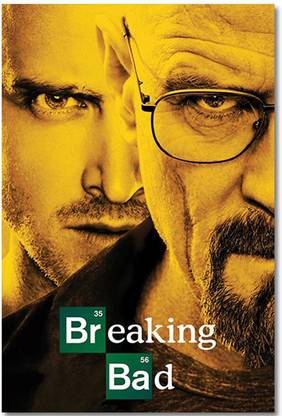 Breaking Bad Poster - Breaking Bad series Posters for Room and Office Paper Print