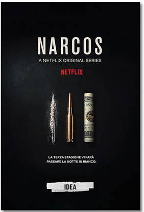 Narcos TV Series Poster - Narcos Posters for Room and Office Paper Print
