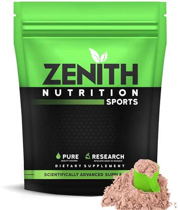 Zenith Nutrition Mass Gainer++ with Enzyme|17g Protein|51g Carbs - 3000 gms (Double Rich Chocolate) Weight Gainers/Mass Gainers