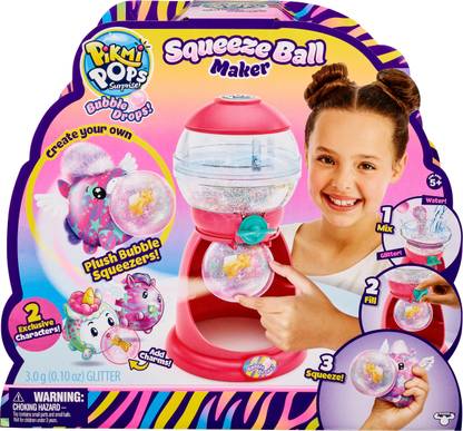 Pikmi Pop Bubble Drops Squeeze Ball Maker - DIY Create Your Own Squeeze Toy for 6+