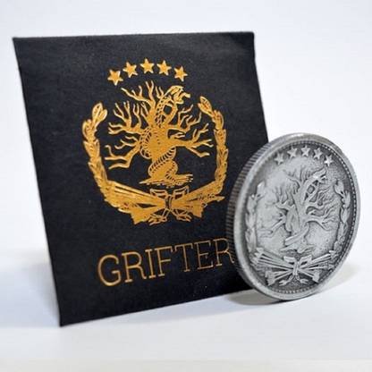 MURPHY Grifters Coin Silver Patina Finish Grifter Coins 1 Magic Tricks