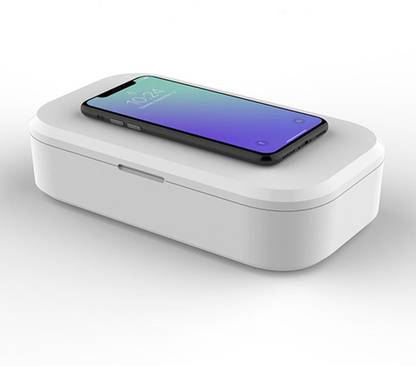 Homehop portable uv sterilizer sterilization disinfection box light for mobile, mask, sanitizer ultraviolet lamp aroma diffuser and wireless charger machine UV Sterilization Box