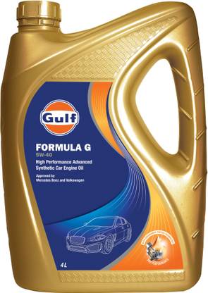 Gulf Formula G 5W-40 -[4L] Formula G Full-Synthetic Engine Oil