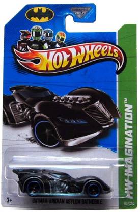 MATTEL Hot wheels BATMAN-ARKHAM ASYLUM BATMOBILE CAR by AKU TOYS