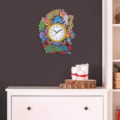 Tanmay Enterprises Analog 39 cm X 31 cm Wall Clock
