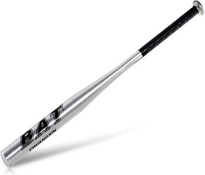 DSPKA Aluminium Base Ball Bat International Standards Silver Baseball Bat Size-30 Aluminium Baseball  Bat For 15+ Yrs