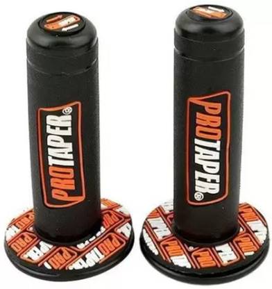 Sms traders PRO GRIP Orange OR01 Handle Bar Grip For Universal For Bike, Bajaj, KTM, Honda, Hero, Yamaha, Suzuki, Kinetic, TVS, Royal Enfield, Bajaj FZ16, Pulsar 150 DTS-i, Pulsar 220 DTS-i, R15, Gixxer SF, Vespa, Activa, Splendor, Dream, Access, Pulsar 135 LS DTS-i, Duke 200, CBF Stunner, Apache, Maestro, Splendor NXG, Discover 125 DTS-i, CB Twister, FZ-S, Pep Plus, Vespa LX, RC 200, CT 100, Pulsar 180 DTS-i, Gixxer, Pulsar 150, RC 390, Passion, Platina, Dream Yuga, Ray, Duke 390, Universal For Bike, Dio, Fazer, Discover, Super Splendor, Apache RTR 160, Discover 100 DTS-i, CB Shine, CB Hornet 160, Pulsar 200 NS DTS-i