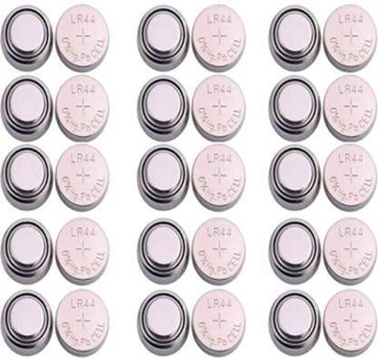 Qweezer 30 pcs LR 44 Battery Coin Cell LR44 Battery.  Camera Battery Charger