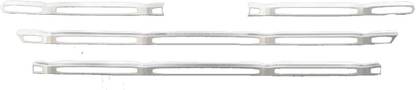 ModifyStyle Grill Chrome Horizontal Slats for Hyundai Creta 2020 (E, Ex & S) Model Hyundai Creta 2020 Base & Mid model E, EX, S Variants Car Grill Cover