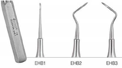 Forgesy Root Elevators Root Tip Pick, Set of 3 pc Dental Elevator