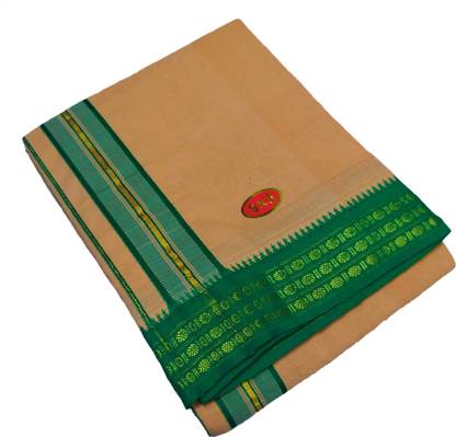 MPS SVT-Krishna Pet 9x5 Dhoti Set 01 Solid Men Dhoti