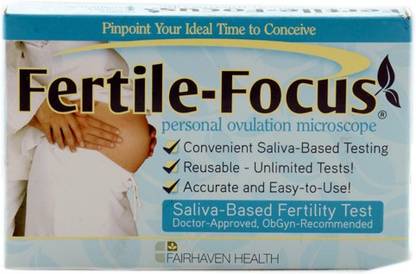 Fairhaven Fertile-Focus Personal Ovulation Microscope Digital Ovulation Kit