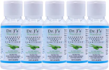 Dr.J's Natural Dr. J's Natural Advanced Formula  Hand Sanitizer Bottle
