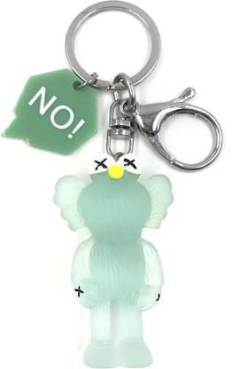 Good Goody Cute KAWS Elmo Teddy (Green) Keyring | Fancy Bag Hanging Jewellery for Multipurpose Use Keychain Key Chain