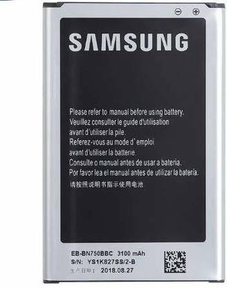 Nimegh Mobile Battery For  Samusng Galaxy Note 3 Neo N750 N7508V SM-N7505 N7502 EB-BN750BBE 3100mAh with NFC