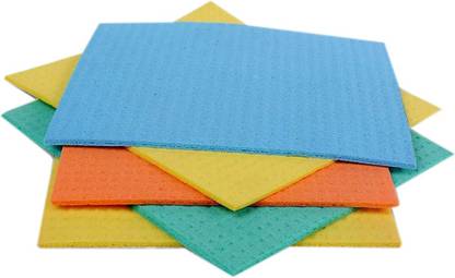 Neemco Sponge Wipes for Kitchen Cleaning, 5 Pcs Sponge Mop