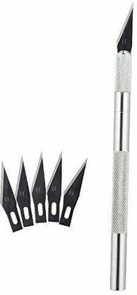 Samvardhan Pen Knife Cutter Metal Grip Cutting Mat