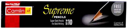 Camlin Drawing Pencil - Set of 10 (1 Packet) Pencil