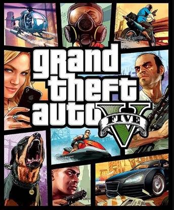 GTA V Pc game Pendrive Version No CD DVD no digital code. (Pendrive)
