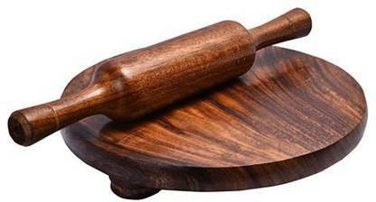 Thakran wooden chakla belon/roti maker/roti roller/rolling pin/bread maker Rolling Pin & Board