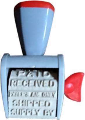 Dolfin All In One Stamp ( Multi Stamp ) Rubber Stamp