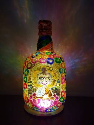 dhunn Old Monk Buddha Table Lamp