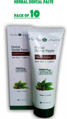 HERBS & MORE HERBAL DENTAL PASTE (PACK OF 10) Toothpaste