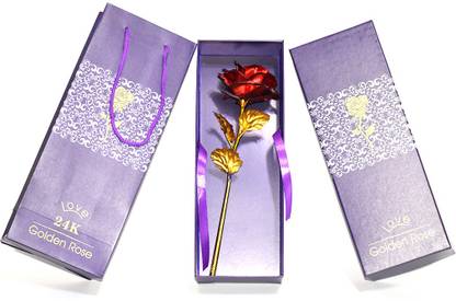 ASHIRWAD Red Rose Artificial Flower