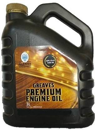 greaves NA Greaves CI4 Engine oil - 3 L 15W40 for all Diesel Automotive 2W, 3W, 4W Full-Synthetic Engine Oil