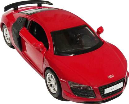 INNOVADOR 1:43 Licensed Die Cast  Audi R8 GT (Red) Car with Pull Back Function