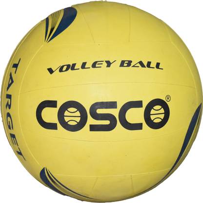 COSCO Target Volleyball- Blue & Yellow Size 4 Volleyball - Size: 4