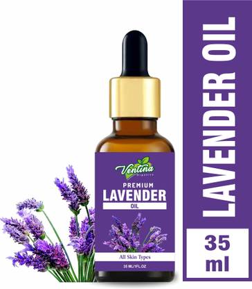 Ventina Organics Best Lavender Essential Oil, 100% Natural & Pure, for Hair, Skin, Face (35 ml)