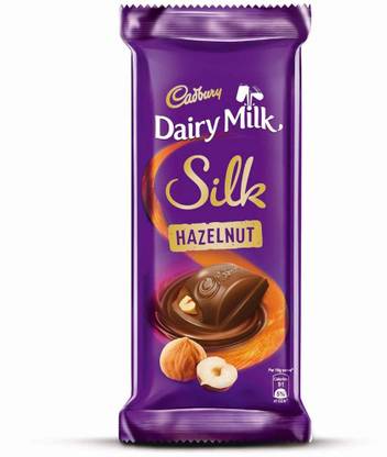 Cadbury Dairy Milk Silk Hazelnut Chocolate Bar Bars