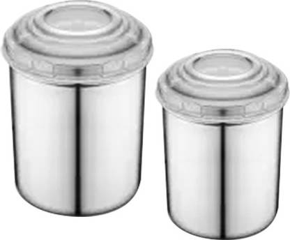 Classic Essentials Steel Tea Coffee & Sugar Container  - 1500 ml, 850 ml