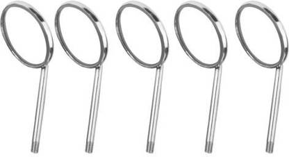 Forgesy DENTAL MOUTH MIRROR with HANDLE pack of 5 Dental Elevator