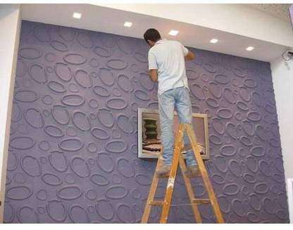 Skywall 3D uPVC Wall Panel Bubble Pack of 12 Drywall Panel