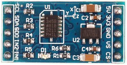 Electrobot GY-291 ADXL345 3-Axis ±2/4/8/16g Digital Acceleration Sensor Module IIC/SPI Interface Electronic Components Electronic Hobby Kit
