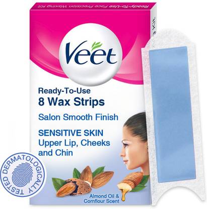 Veet Face Precision Waxing Kit - Sensitive Skin Strips