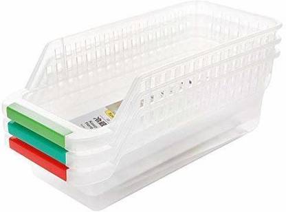 nexcart Fridge Tray ABS Plastic Space Saver Plastic Wall Shelf