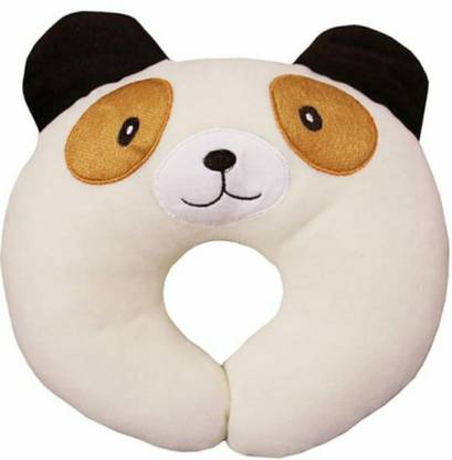 Diamond Multiple Store Baby Pillow U Shape Soft Head Shaper Anti Flat Sleeping Cushion in Cotton Microfiber Filling for Infant Newborn Babies (0 -12 Month) Neck Pillow