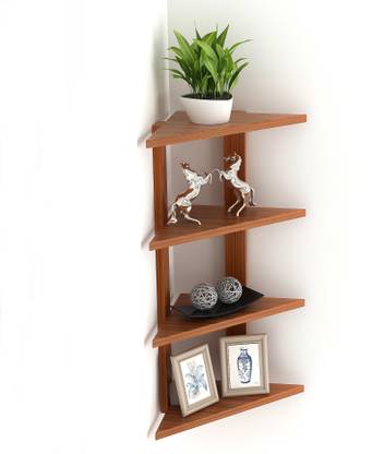 BLUEWUD Braine Particle Board Wall Shelf