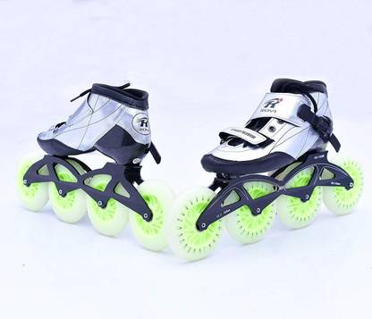 IRIS 110 mm Wheel Professional Carbon Inline Speed Skates (Size: 9 UK) In-line Skates - Size 9 UK