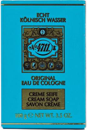 Echt Kolnisch Wasser 4711, Original Eau De Cologne, Cream Soap - 100g
