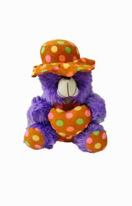 ClueSteps Soft Stuffed Toy Tirchi Topi Wala Sweet Bear for Small Kids  - 22 cm