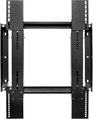 radiant Vertical Video Wall Mounting Solution- TV Mount, Heavy Duty Wall Mount, Portrait Video Wall Mounting Bracket With Height Adjustment, Wall Mount Bracket for Indoor/Outdoor Fixed TV Mount