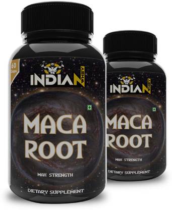 Indian Whey Maca Root Capsules for men & women 800mg Capsules, Energizer 60 Capsules Pack of 2