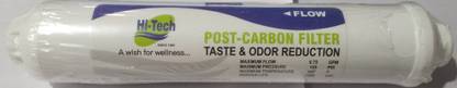 HI-TECH Post Carbon Filter taste and odor reduction Solid Filter Cartridge