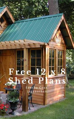 Free 12 x 8 Shed Plans