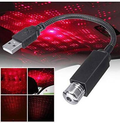 TABARET Car Ambient Star Light, 12V LED Car Atmosphere Lamp, 360° Rotation&Multi-Angle Adjustment, Life Up to 60,000 Hours Use for USB Night Light/Room/Car/Party Decoration Car Fancy Lights Car Fancy Lights