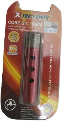 Xtra Power 19mm Diamond Core Bit For Granite/Marble/Concrete/Stone suitable for Angle Grinder